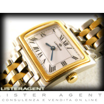 LORENZ Uhr Nur Zeit Dame in zweifarbig Stahl Ref. 90464. NEU!