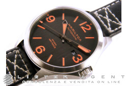 HAMILTON Khaki Team Hamilton Redbull Luftrennen Automatik in Stahl Schwarz Ref. H76535731. NEU!