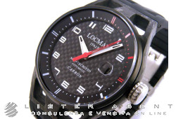 LOCMAN Montecristo Carbon Automatik Lady Limited Edition in Carbonium und Titan Ref.-Nr. 0544C09S-CRCBWHSK. NEU!