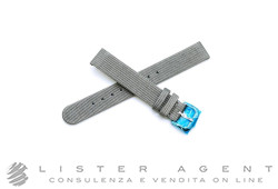 DODO by Pomellato LADY Armband aus grauem Stoff MM 14 mit Schnalle. NEU!