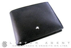 MONTBLANC Portemonnaie mit Kartenhalter estraibile Lederwaren Meisterstück Unicef ??2013 Kollektion in schwarzem Leder Artikel-Nr. 109371. NEU!