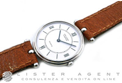 VAN CLEEF & ARPELS Solo tempo Quarzo in acciaio Bianco Ref. 45.302/05. USATO!