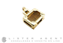 ANHÄNGER Koffer aus 18Kt Gelbgold und Tigerauge. NEU!