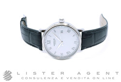 MONTBLANC Tradition automatico in acciaio Bianco AUT Ref. 112611. NUOVO!