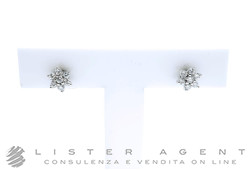 ORECCHINI in oro bianco 18Kt e diamanti ct 0.30 H Vvs Ref. OR28. NUOVI!