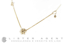 GUCCI Halskette Flora in 18 Karat nicht rhodiniert Weißgold mit eisigen Diamanten Ref. YBB47947000100U. NEU!