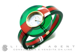 GUCCI Vintage Web Mod. 143MD aus Plexiglas Perlmutt Ref. YA143403. NEU!