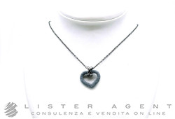 PASAVENTO collana Cuore in argento brunito 925 Ref. WPLVE454. NUOVA!
