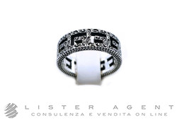 GUCCI anello G-cube in argento 925 Misura 11 Ref. YBC5769930010. NUOVO!