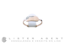 DODO anello Precious Tag 9kt Diamanti in oro rosa 9Kt e diamanti Ref.  ADRET9/B/K. NUOVO!