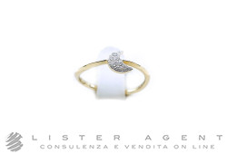 DODO anello mini Luna in oro 18Kt con diamanti Ref. ADLUPPOG/B. NUOVO!