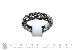 MARIA & LUISA Jewels anello in argento 925 brunito misura 16 Ref. AA00018. NUOVO!