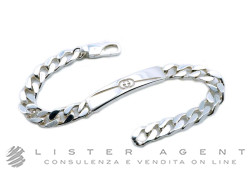 GUCCI bracciale Tag in argento 925 Ref. YBA774054001017. NUOVO!