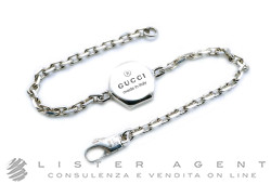 GUCCI bracciale Trademark in argento 925 Ref. YBA779169001017. NUOVO!