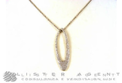 Halskette in 18 Karat Weißgold und Diamanten ct 1,27 G VVS. NEU!