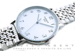 TISSOT T-Classic Quarzo in acciaio Argenté Ref. T1094101103200. NUOVO!