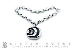 DAMIANI Damianissima Armband aus 925 Silber mit Onyx und Diamanten ct 0,03 H Ref. 20042006. NEU!