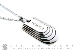 DAMIANI Justman Halskette in 925 Silber Ref. 20041953. NEU!