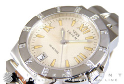 ENIGMA Caterpillar Heavy Duty 3 I aus Stahl mit Diamanten Weiss Ref. CHLQSSB12IS. NEU!