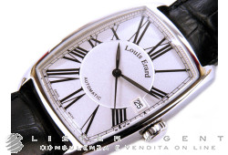 LOUIS ERARD Tonneau Automatik aus Stahl Grau Ref. 69212AA01. NEU!