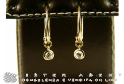 POMELLATO Ohrringe Lucciole in 18 Karat nicht rhodiniert Weißgold mit Diamant Rose Cut ct 0,08 Ref. OA703HB / 02. NEU!