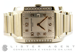 BAUME & MERCIER Hampton in Stahl und Diamanten Argenté Ref. M0A10023. NEU!