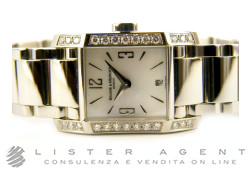 BAUME & MERCIER Diamant Dame aus Stahl und Diamanten Perlmutt Ref.-Nr. M0A08666. NEU!