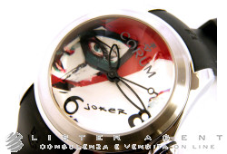 CORUM Bubble Spiel Joker Limited Edition in Stahl AUT 082.310.20 / 0371JO01. NEU!