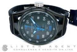 LOCMAN Montecristo Automatico in acciaio PVD/Nero e titanio Nero AUT Ref. 0537K01S-BKBKSKSK. NUOVO!