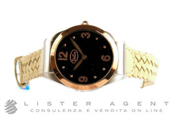 DODO orologio Black and Rose in acciaio bicolore Nero Ref. WAD6NEPVD. NUOVO!