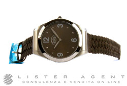 DODO Uhr Champagne aus Stahl Grau Ref. WAD6GR. NEU!