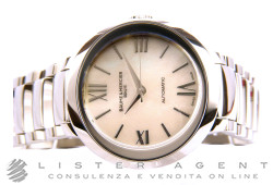 BAUME & MERCIER Promesse Dame aus Stahl Perlmutt AUT Ref. M0A10182. NEU!