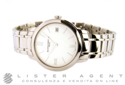 BAUME & MERCIER Classima Damenuhr in Stahl Weiss Ref. MOA10335. NEU!