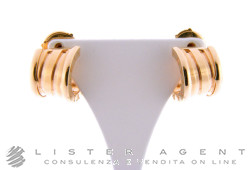 BULGARI Ohrringe Bzero1 in 18Kt Rotgold Ref. OR857974. NEU!