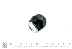 DODO by Pomellato Grain 925 Silber und schwarzes Harz Ref. DGAGNE. NEU!