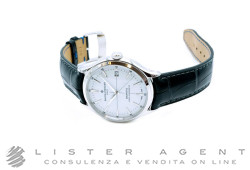 BAUME & MERCIER Clifton Baumatic in acciaio Bianco AUT Ref. MOA10436. NUOVO!
