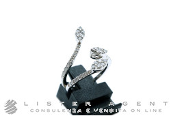 NY NAY by Fani anello in oro bianco 18Kt con diamanti ct 0.46 Mis 14 Ref. ANGAX1921. NUOVO!
