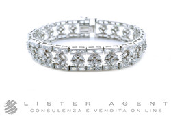 ULTIMA EDIZIONE bracciale in argento 925 con zirconi bianchi Ref. BRBA01596. NUOVO!