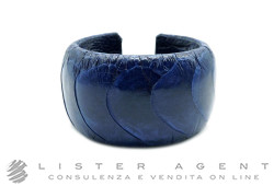 A CUCKOO MOMENT bracciale in pelle blu Ref. BRBP03005. NUOVO!