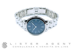 BAUME & MERCIER Classima 10477 aus Stahl Blau Ref. M0A10477. NEU!