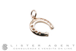 DODO by Pomellato ciondolo Ferro di cavallo in oro rosa 9Kt Ref. DMB0015_HSHOL_0009R. NUOVO!