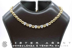 CHIARA FERRAGNI collana Cuoricino in metallo placcato oro e zirconi Ref. J19AVT01. NUOVA!