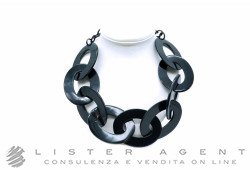 AMLE' collana con moschettone in argento 925 placcato oro giallo Ref. A 2975. NUOVA!