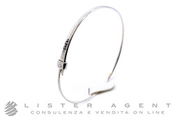 DODO bracciale Bangle Essentials in argento 925 Misura XS Ref. DBB9003_BANGL_000AG. NUOVO!