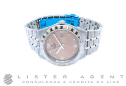 TUDOR Royal automatico in acciaio Salmone con diamanti AUT Ref. M28500-0009. NUOVO!