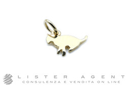 DODO ciondolo Gatto in oro giallo 18Kt Ref. DMA2006-CAT0S-000OG. NUOVO!