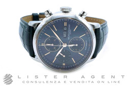 BAUME & MERCIER orologio Classima 10784 Cronografo automatico in acciaio Blu AUT Ref. 10784. NUOVO!
