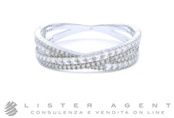 SWAROVSKI bracciale rigido Hyperbola in metallo e cristalli Ref. 5680268. NUOVO!