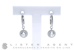 SWAROVSKI orecchini Una Angelic in metallo e cristalli bianchi Ref. 5636270. NUOVI!