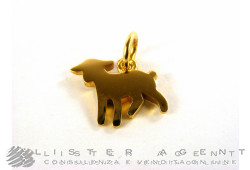 DODO by Pomellato Anhänger Lamm groß in 18 Karat Gelbgold Ref.-Nr. D16AGGOG. NEU!